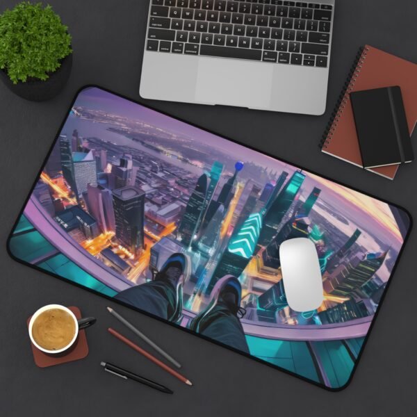 workspace mat for clean, calming, creative flow, mouse pad with zero visual noise and all performance