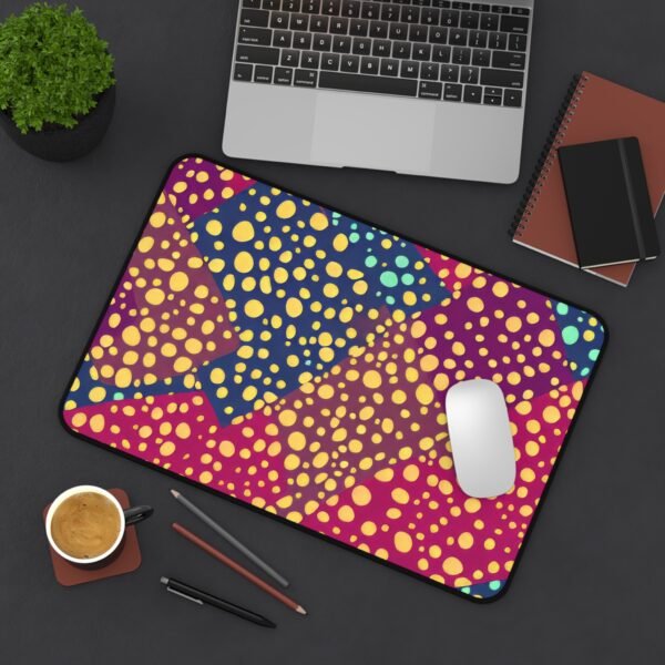 workspace mat for tone-perfect visual setups, mouse pad that disappears into composition, desk mat that enhances color alignment, workspace mat with soft-edge visual direction