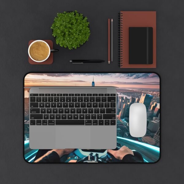 mouse pad for multi-device usage zones, desk mat with pixel-accurate matte finish, workspace mat for symmetrical setup creatio