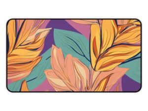 mouse pad that stays consistent with brand tones, desk mat that smooths the setup process, workspace mat for color-calming effects,