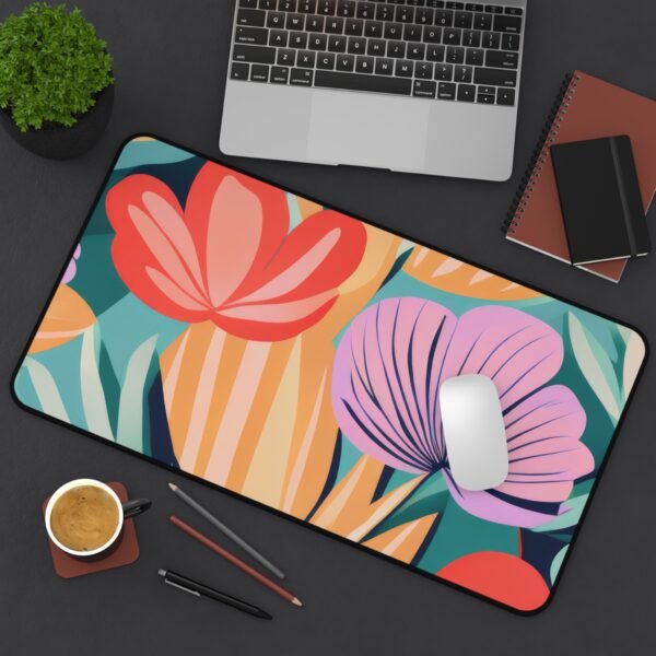 workspace mat with clean visual rhythm, mouse pad for aesthetic alignment and clarity, desk mat for studio photography setups