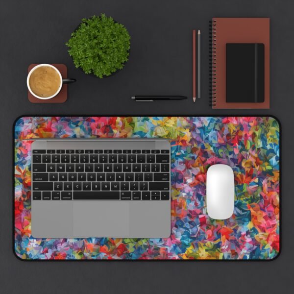 desk mat with polished modern tone, workspace mat that enhances daily desk rituals, mouse pad that complements aesthetic grids