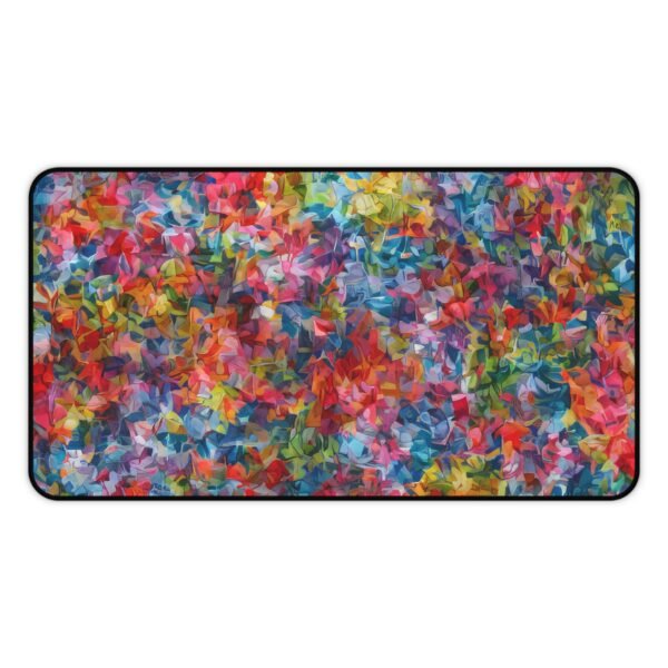 desk mat for symmetrical workspace photos, workspace mat that reduces visual chaos, mouse pad with soft-light contrast