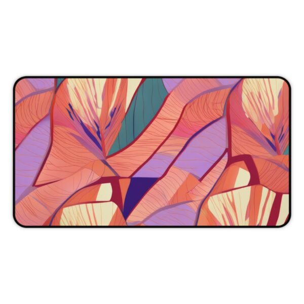 mouse pad with edge-to-edge surface space, desk mat that supports content-making days