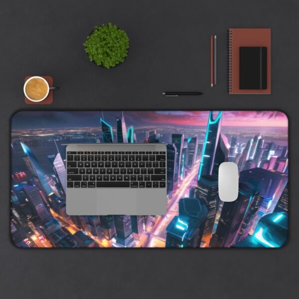 mouse pad that works with soft or harsh lighting, desk mat with effortless aesthetic transitions, workspace mat that photographs cleanly across surfaces