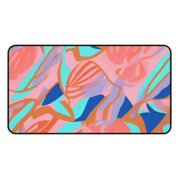 desk mat that enhances organization, workspace mat for visual system building, mouse pad with ultra-low distraction appeal