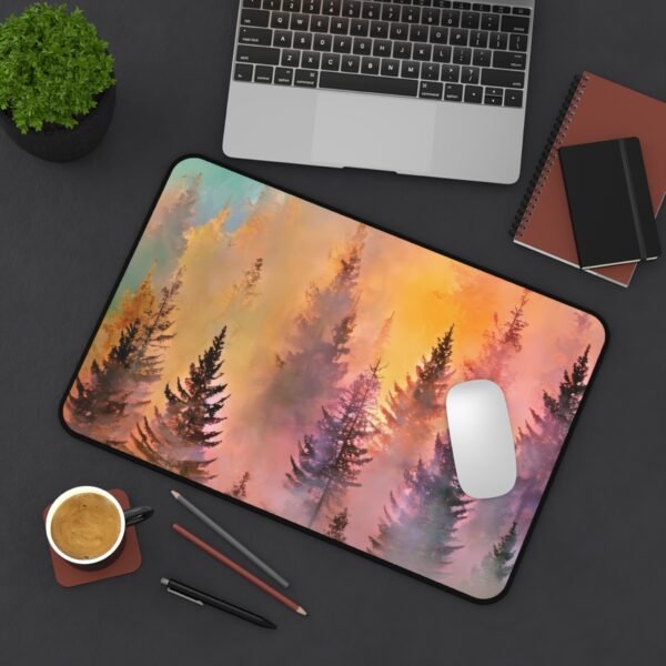 workspace mat with pro-editing environment flow, mouse pad with curated color alignment,