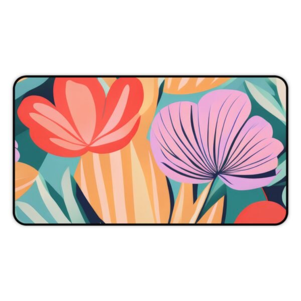desk mat with high-contrast gear support, workspace mat with visual depth and flow, mouse pad that complements subtle workspaces