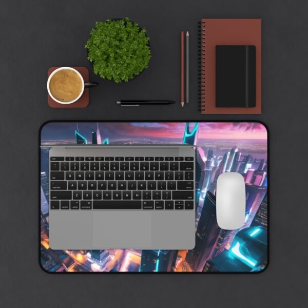 workspace mat that simplifies brand-aligned shots, mouse pad with flat-lay photo styling, desk mat with friction-optimized balance