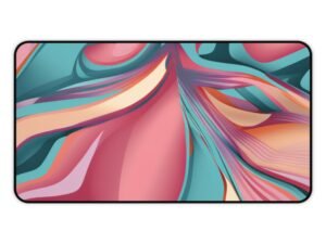 mouse pad with neutral matte styling, desk mat for day-to-night workspace shifts, workspace mat for light-responsive design