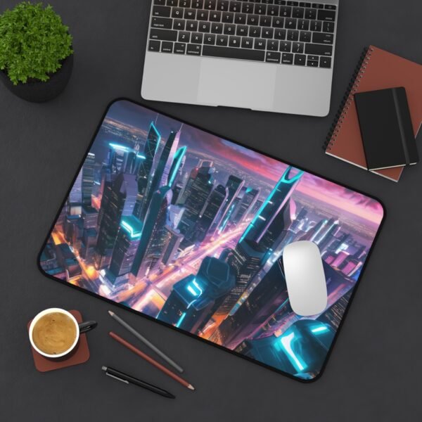 workspace mat that connects your gear visually, mouse pad with full-color tone flexibility, desk mat for vertical desk setups