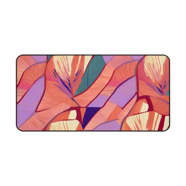 workspace mat for personal visual branding, mouse pad with edge-clean format, desk mat for clean creator workflows