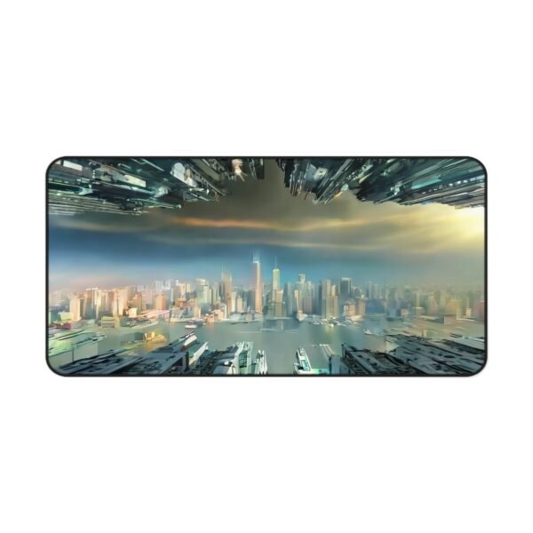 mouse pad for dynamic yet subtle setups, desk mat for symmetrical gear orientation, workspace mat that photographs beautifully with contrast,