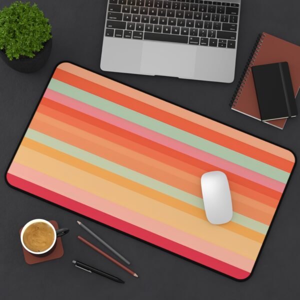 mouse pad with structured simplicity, desk mat that keeps everything visually tight, workspace mat for smart tool alignment