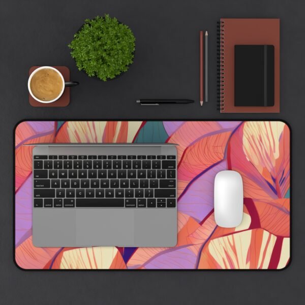 desk mat that brings together design and discipline, workspace mat for planners and process builders