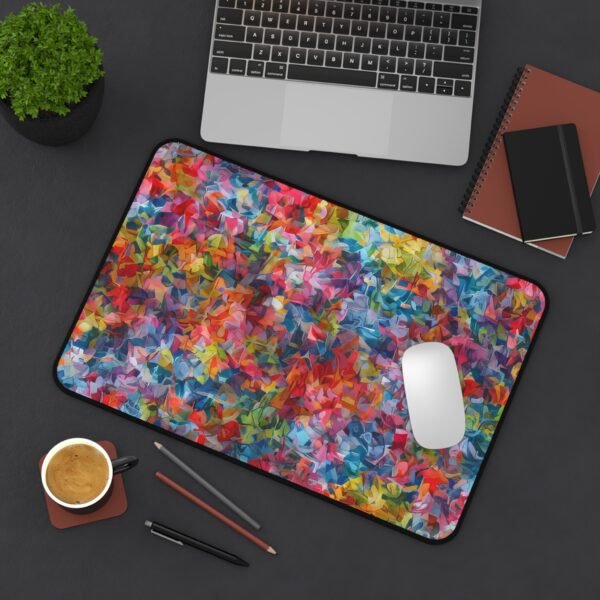 desk mat for sharp but minimal color themes, workspace mat for photography-first workspaces, mouse pad that works with every gear layout