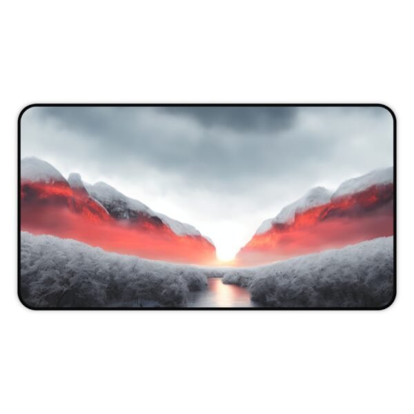 workspace mat that smooths your setup lines, mouse pad for effortless glide and control, desk mat for function and atmosphere