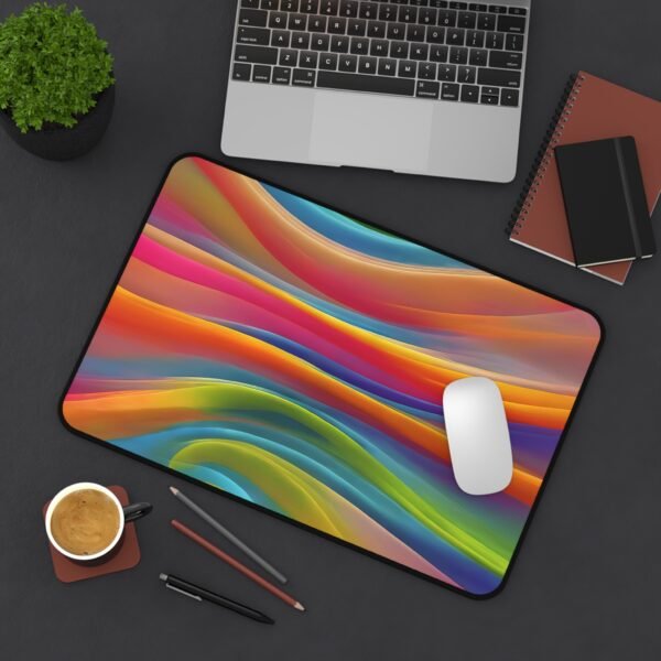 influencer collaboration desk pad, agency presentation surface, marketing visuals desk mat, social media photo prop