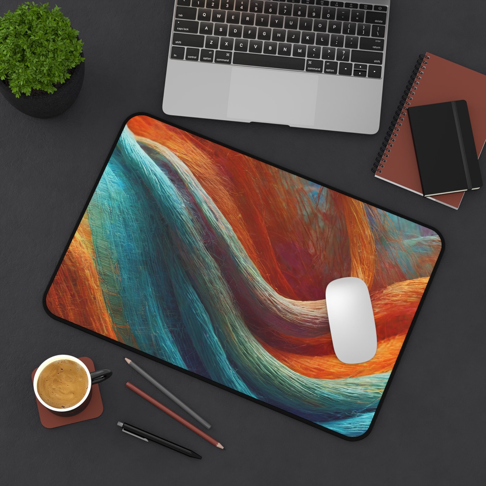 digital workspace desk mat, hybrid work layout pad, ergonomic typing surface mat, typing posture desk pad