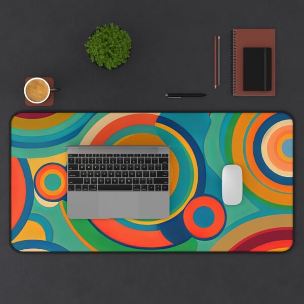 desk mat that feels custom, workspace mat for aesthetically aligned thinkers, mouse pad that supports daily precision