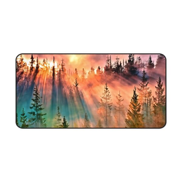 These mats are made to complement neutral aesthetics, minimalist setups, or boho-modern desks. The natural visuals are not overpowering