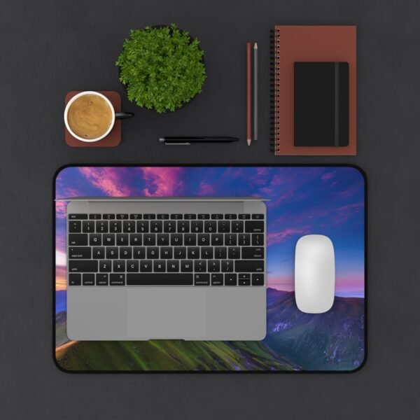 desk mat for the minimalist who secretly loves color,