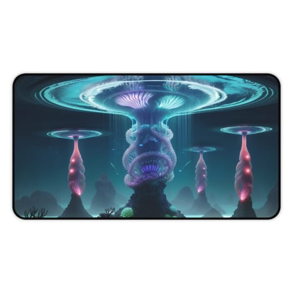 ultra-thin desk mat for tight spaces, thick-cushion mouse pad for wrist comfort, supportive desk mat for typing, desk mat with clean edges