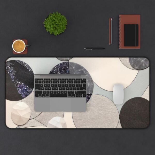 future-focused workspace surface, manifestation layout pad, mindset shift desk mat
