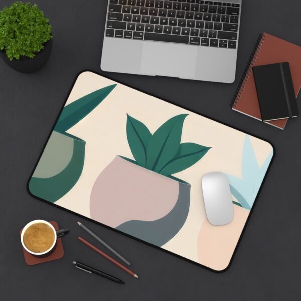 desk mat that enhances your rituals, workspace mat that feels like structure, mouse pad with light-and-airy tones