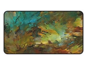 colorful mouse pad, colorful office setup, colorful pattern pad, colorful soft surface
