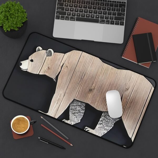 workspace mat for modular organization, mouse pad with a photographic edge, desk mat for flat lay harmony,