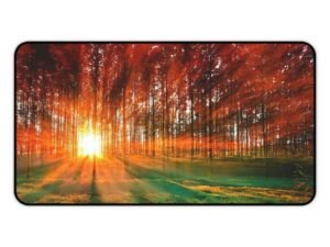 desk mat inspired by desert serenity, workspace mat that grounds your creative tools, mouse pad that harmonizes with nature-themed decor