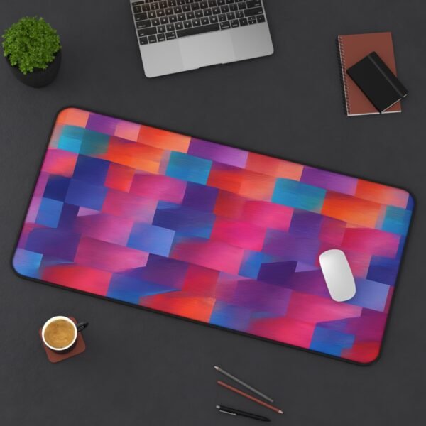 calendar overlay desk pad, sticky pad zone, notes-friendly surface, whiteboard overlay mat, erasable planner pad