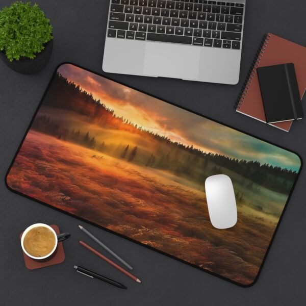 The 16" x 32" surface gives you space to breathe while supporting your keyboard, mouse, and daily gear. The neoprene fabric is soft, responsive, and built for long sessions, while stitched edges and a rubber base ensure durability and grip.