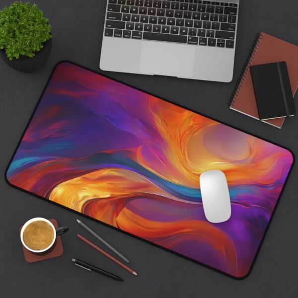 best desk mat for students, aesthetic workspace for teens, school desk pad for kids, college dorm desk mat