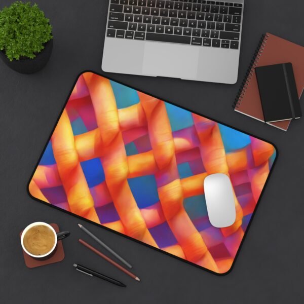 gamer battlestation mat, ultra-wide monitor pad, triple screen setup desk mat, curved monitor workspace