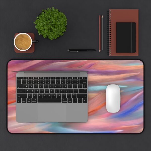 BYOD desk accessory, plug-and-play mat, instant setup pad, one-minute workspace, pop-up desk mat
