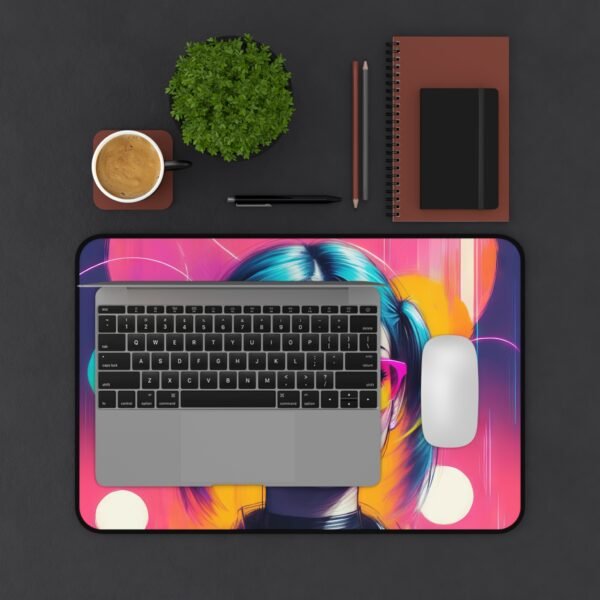 mousepad of futuristic influencer