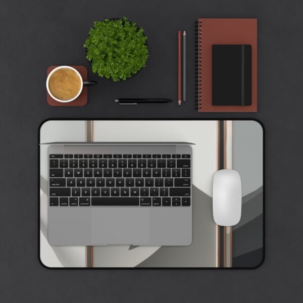 mouse pad for dual-device flow, desk mat that works well in small spaces
