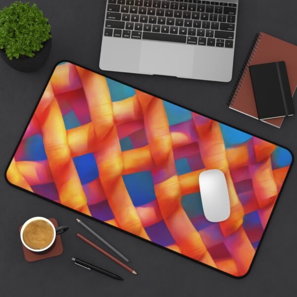 MMO gaming surface, extended gaming desk mat, wrist comfort gaming pad, neoprene gaming surface