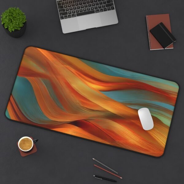 DAW station surface, track-editing pad, sound design workspace mat, podcast desk setup, mic-friendly desk pad