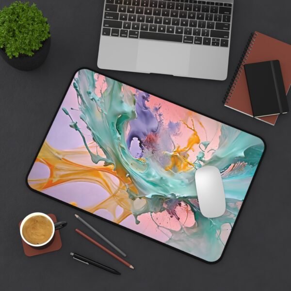 premium office surface, print desk accessory, print desk mat, print gear item, print layout surface
