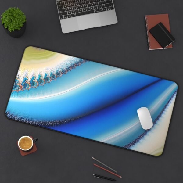 workspace mat with consistent aesthetic footprint, mouse pad for warm-to-cool desk flow, desk mat for desktop zen spaces