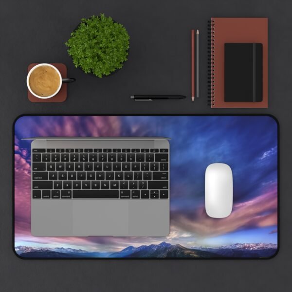 desk mat for daily productivity in beige, desk mat for daily productivity in black, desk mat for daily productivity in blush pink