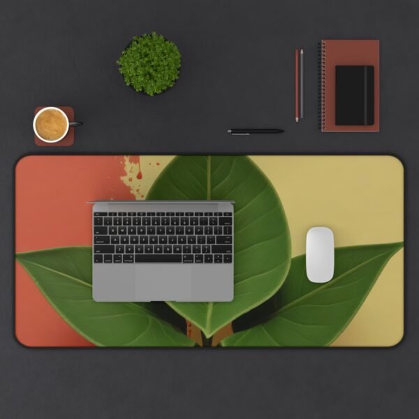 mouse pad for bullet journaling layouts, desk mat that supports minimalist setups, workspace mat for color-conscious designers