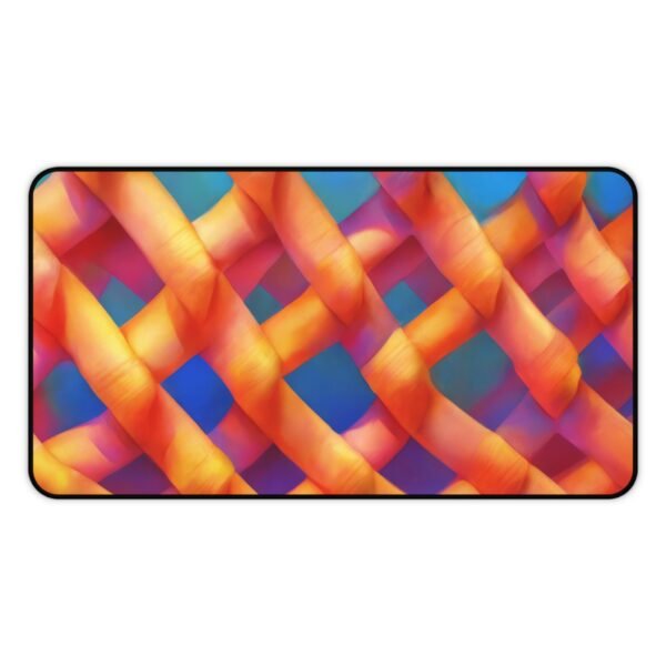 precision edge desk pad, speed-enhanced gaming mat, large RGB mouse pad, extended esports pad