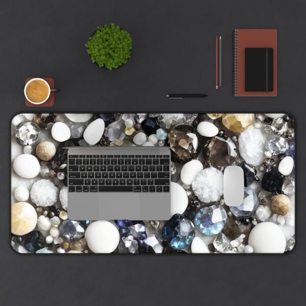 hair stylist workstation pad, salon front desk mat, spa reception workspace pad, boutique counter desk mat