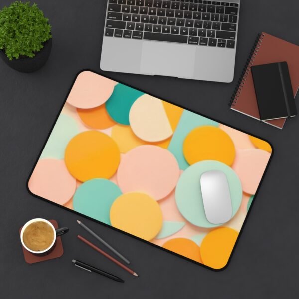 desk mat for thunderstorm inspiration, desk mat for candle-lit work vibes, desk mat for morning light desk photos