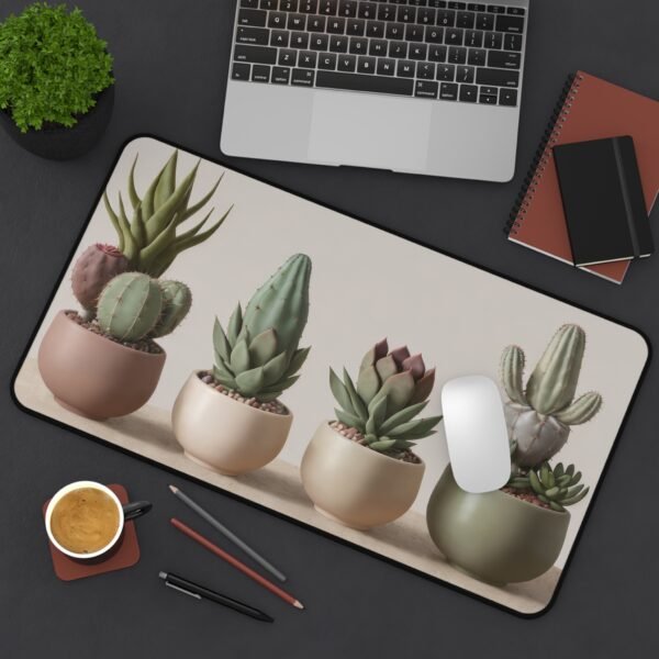 British home office setup, London flat workspace mat, NYC apartment desk pad, New York city small space setup