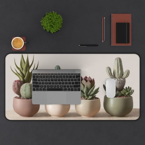 Scandinavian style desk mat, Nordic workspace aesthetic pad, Swedish minimalism desk surface, Danish design desk mat
